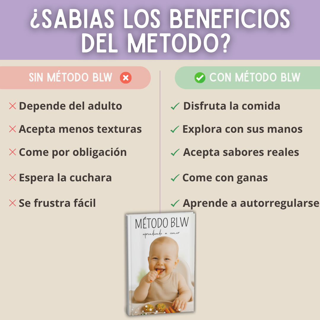 Método BLW  aprendiendo a comer — Guía completa + Recetas de regalo🎁