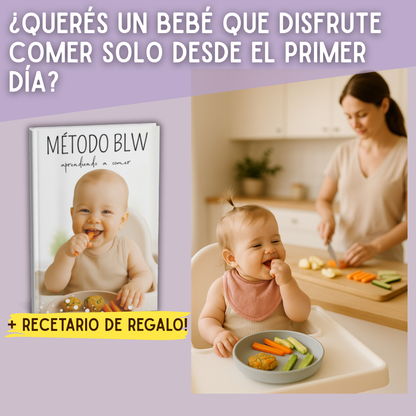 Método BLW  aprendiendo a comer — Guía completa + Recetas de regalo🎁